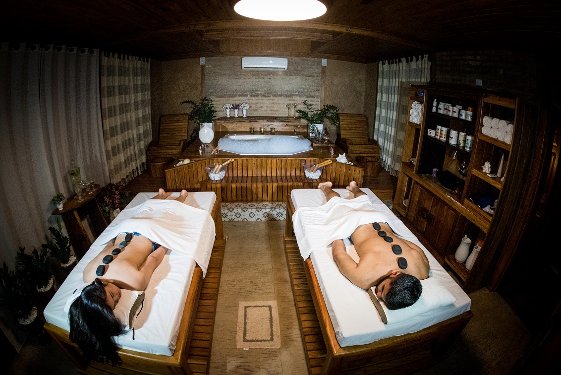 Pedras Quentes No Spa Terra Parque