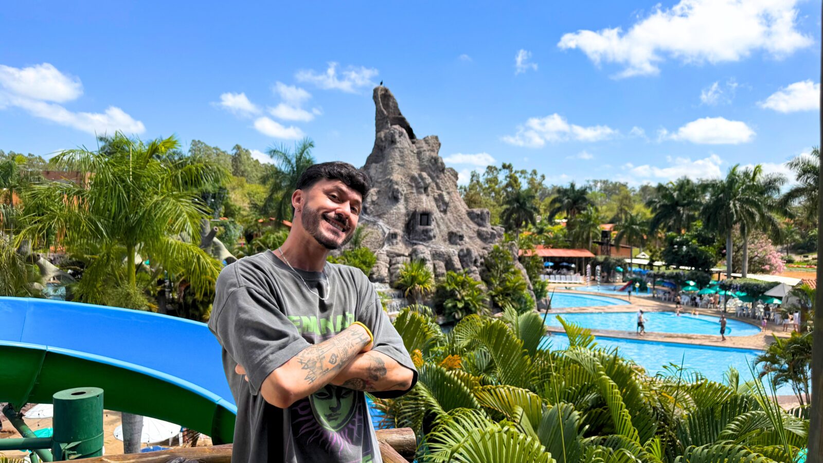 Gean Sampaio no Terra Parque